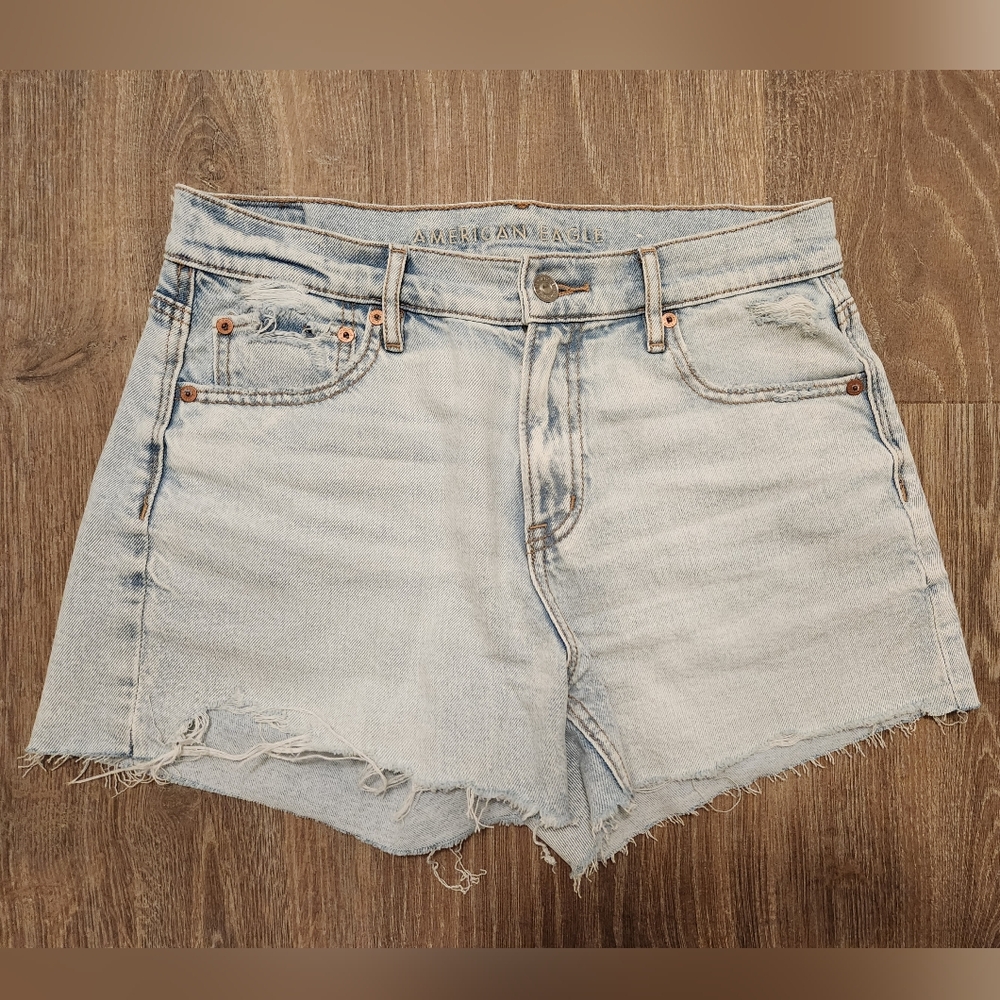 American Eagle Outfitters Light Blue Jean Shorts